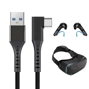 Câble Vr personnalisé USB vers Type C, charge rapide, 1 M/3M/5M, 20V/3A