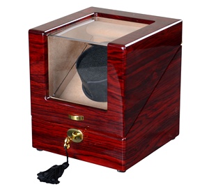 Commercio all'ingrosso a buon mercato unico automatic watch winder con la luce del LED EMC watch winder box - Product Image 6