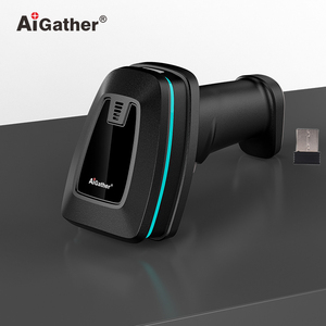 Lecteur de codes-barres sans fil AiGather 2.4G BT 2D QR, portée sans fil de 100 mètres, <span class=keywords><strong>compact</strong></span> et portable, pour l'inventaire en magasin - Product Image 3