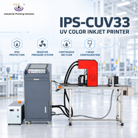 Machine d'impression UV IPS-CUV33 pour feuilles métallisées, machine d'impression sur bois, machine d'impression sérigraphique pour UV