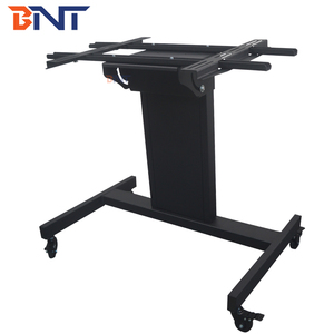 <span class=keywords><strong>Ruedas</strong></span> de pie movible Carro de <span class=keywords><strong>tv</strong></span> con <span class=keywords><strong>soporte</strong></span> de ajuste de altura - Product Image 2