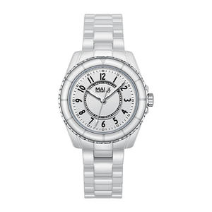 นาฬิกาเซรามิกแฟชั่นผู้หญิงใหม่นาฬิกาควอทซ์หรูหรากันน้ำยอดนิยม - Product Image 5