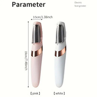 Ponceuse électrique pour pieds transfrontalière, nouveau modèle, entièrement automatique, petite, rechargeable, pour l'élimination des callosités
