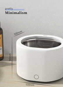 เครื่องทำความสะอาดอัลตราโซนิกแบบพกพา Sonic รุ่นปี 2025 พร้อมระบบไอออนและแสงยูวี ถังขนาด 200 มล. สำหรับทำความสะอาดเครื่องประดับ นาฬิกา ฟันปลอม หัวแปรงสีฟัน - Product Image 4