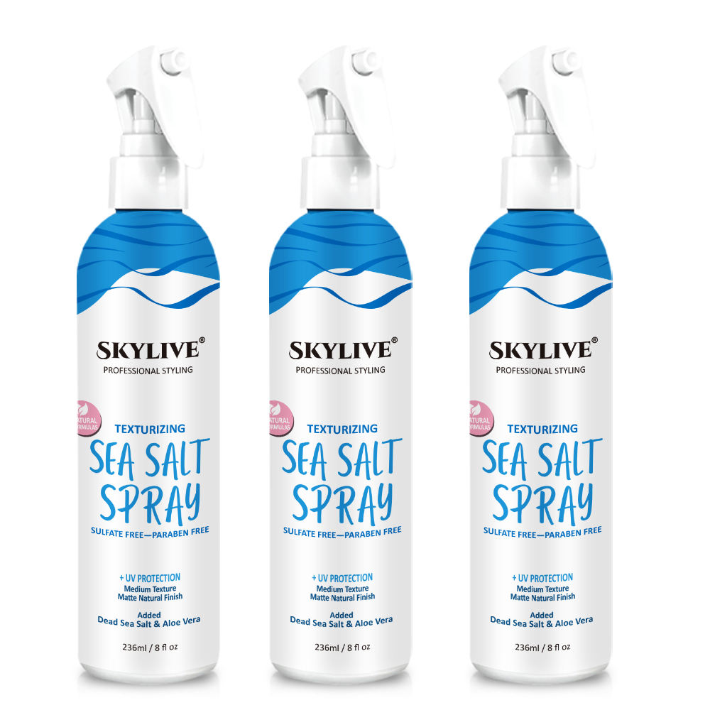 236 ml de spray capillaire au sel de mer