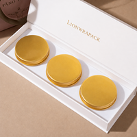 Coffret cadeau d'huiles essentielles d'aromathérapie personnalisé, emballage à rabat magnétique avec sac en papier Lionwrapack