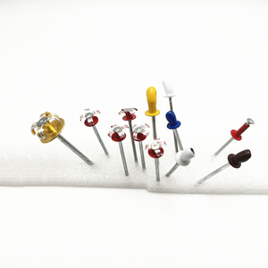 Trung Quốc Nhà Sản Xuất Lớn Mặt Bích Vỏ Loại Vàng Màu Sơn Lớn Nắp Vòm Đầu Nhôm Carbon Thép Đinh Tán Cho Trang Trí - Product Image 2