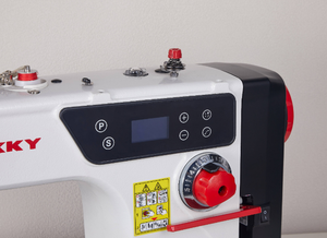 Machine à coudre point noué JK9802, moteur puissant à entraînement direct, modèle industriel, large compatibilité pour le traitement des tissus - Product Image 3