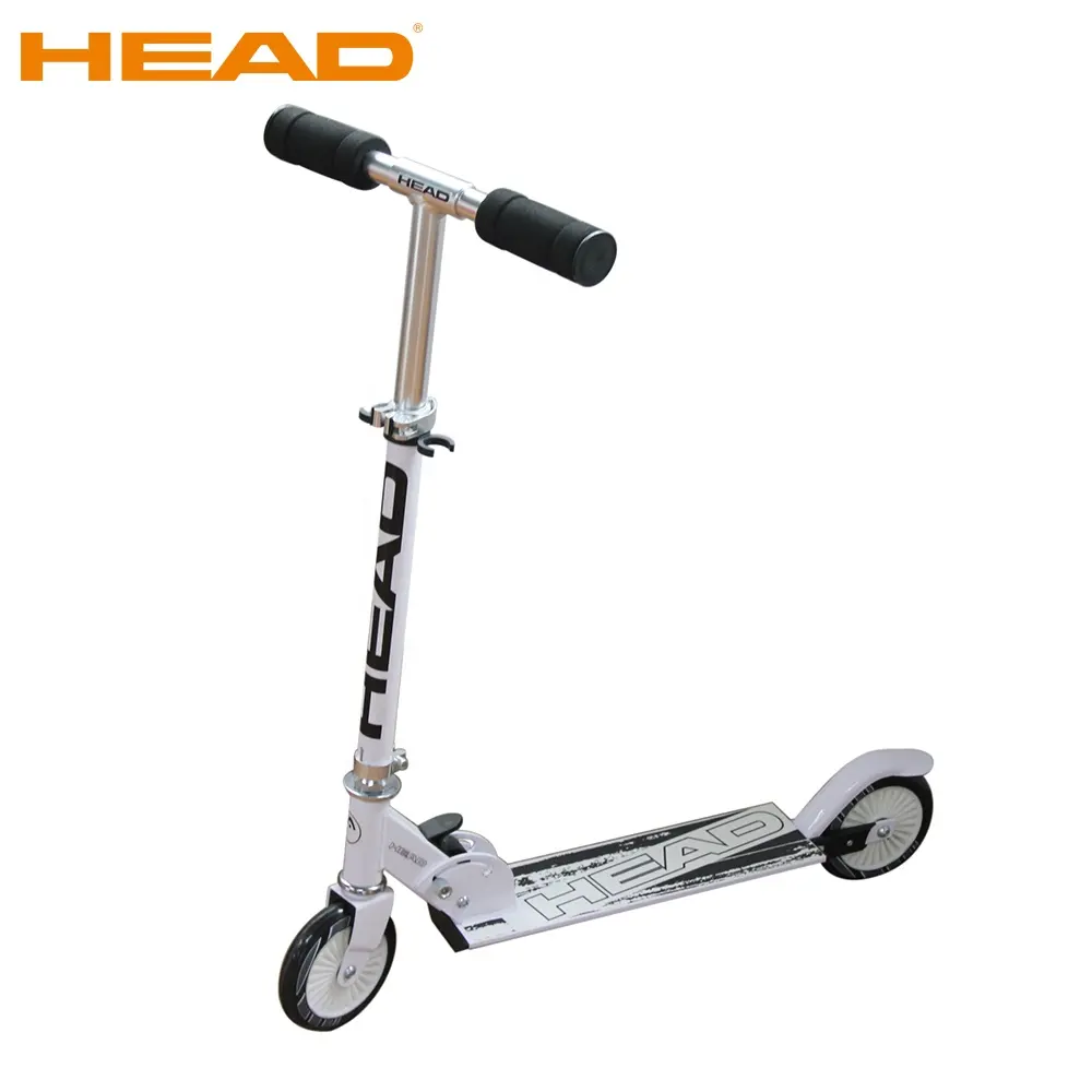 Đầu 2 bánh xe tay ga 125mm PU nhôm người đàn ông phẳng Trọng lượng nhẹ Scooter đá nhôm cho trẻ em xe tay ga