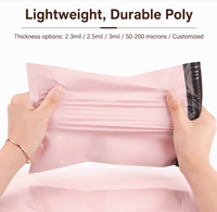 Enveloppes d'expédition écologiques en polymailers, pochettes de courrier personnalisées pour le commerce électronique