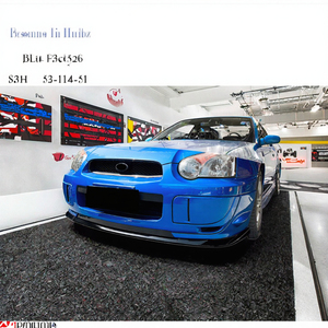 Para <span class=keywords><strong>Subaru</strong></span> <span class=keywords><strong>Impreza</strong></span> <span class=keywords><strong>WRX</strong></span> STI <span class=keywords><strong>2004</strong></span>-2005, Alerón Delantero Pulido de Polipropileno, <span class=keywords><strong>Tuning</strong></span> FEIXIAN, Instalación con Cinta Adhesiva o Tornillos - Product Image 2