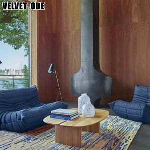 Sofá Modular Ligne Ro-set Tech Velvet Caterpillar, Sillón Ergonómico Nórdico Lavable para Sala de Estar - Product Image 6