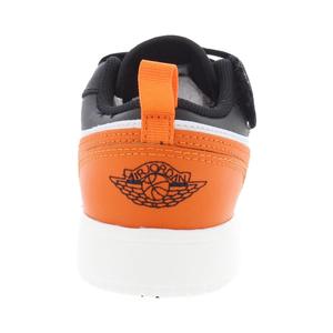 Nike Jordan 1 Low Alt Leather Ps Chaussures pour garçons Black Starfish White Sail Style basketball - Product Image 2