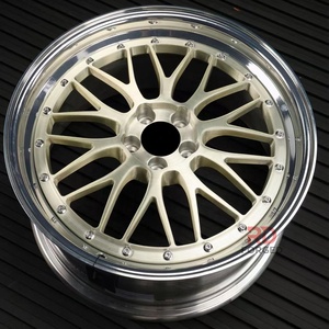 <span class=keywords><strong>ล้อ</strong></span>รถยนต์โดยสาร2ชิ้นสำหรับ Porsche 993 BMW <span class=keywords><strong>ล้อ</strong></span>ปลอมแบบขอบสีทองขอบลึก5X120 5x112ผลิตตามสั่ง - Product Image 1