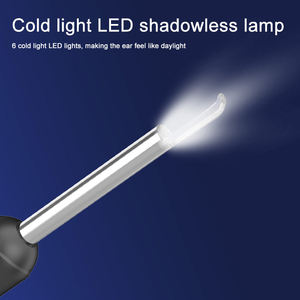 Endoscope auriculaire sans fil WiFi 4,5 mm, cure-oreille visuel, microscope HD, cure-oreille intelligent <span class=keywords><strong>pour</strong></span> le nettoyage des oreilles, compatible iOS/<span class=keywords><strong>Android</strong></span> - Product Image 6