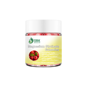High Quality Magnesium Glycinate Gummies with Vitamin D3 B6 Adult Use Enhances Mental Focus Improved Bone Density Functional - Product Image 1