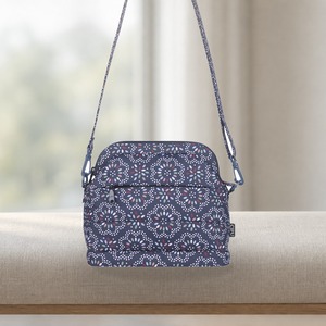 Sac à bandoulière vintage à motif floral, résistant à l'eau, léger, en nylon, avec poche secrète antivol pour femmes - Product Image 1