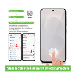 Protection d'écran anti-reflets et anti-lumière bleue pour Samsung S26 S25 S24 S23, film en verre trempé - Product Image 5