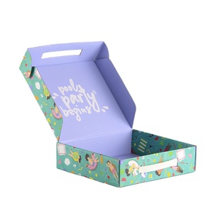 Cardboard Box Packaging Plain Kraft Paper Shipping Box For Clothes