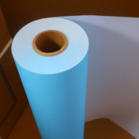 Rollo de papel de trazador Cad de Color azul duradero de superficie lisa profesional para impresora
