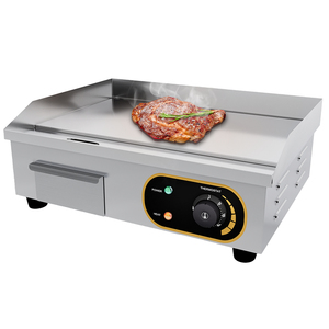 <span class=keywords><strong>Meilleure</strong></span> Vente Plaque de Cuisson Électrique Commerciale en Acier Inoxydable 201, 50-300 Degrés, pour Usage Domestique, Fêtes en Extérieur, Hôtels et Usage Commercial - Product Image 1