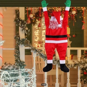 Decoración Navideña para Jardín, Santa Claus Colgante de 1.68 Metros, Adornos Navideños Colgantes de Santa Claus - Product Image 2