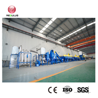 Déchets En Plastique Bouteille D'eau Recyclage Lavage Séchage Machine Usine Ligne De Lavage pour PP PE PVC