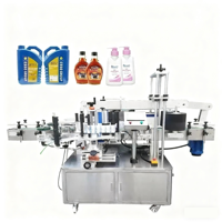 Machine d'étiquetage automatique à grande vitesse pour bouteilles en plastique/verre, étiquetage recto verso, avec écran tactile pour les sacs