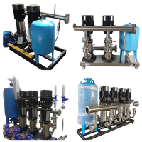 Pompa Air Listrik Multistage Stainless Steel OEM ODM Tekanan Rendah untuk Sistem Air Gedung Komersial