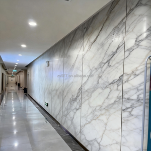 Plaque murale en PVC effet marbre, facile <span class=keywords><strong>à</strong></span> installer, pour la vente au détail et les projets - Product Image 4