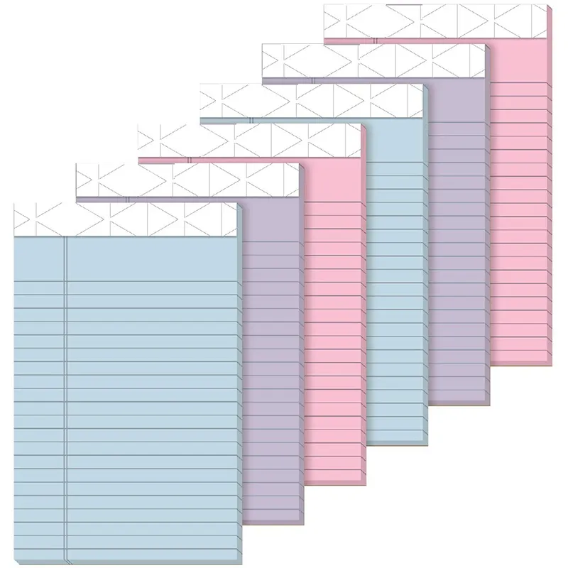 Schrijven Kantoorbenodigdheden Note Pad Geperforeerde Juridische Regeerde Smalle 1/4 Afstand Memo Pad Notities Diverse Kleuren Checklist Note Pad