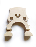 Pièces détachées pour instruments de musique Ponts de violoncelle pour contrebasse réglable de haute qualité Ponts en érable pour contrebasse