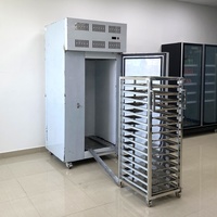 15-bakjes blastchiller snelvriezer schokvriesmachine voor bakkerij, gebak, ijs, vlees, snelvriesproducten