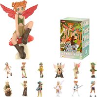 Figurines d'action Popmart Peach Riot Punk Fairy Series en PVC, lot de 12 boîtes, 100 % authentiques, échelle 1/100, guitare personnalisée, jouets tendance, mystère
