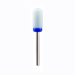 Foret à ongles de 6,60 mm à corps large et surface lisse, grain C M F, pour le retrait de gel en salon et la manucure - Product Image 1