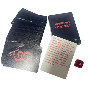 OEM thiết kế tùy chỉnh trẻ em tích cực khẳng định Kinh Thánh câu Poker chơi thẻ trò chơi với các tông và in Offset giấy - Product Image 1