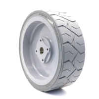 12,5x4,25 SAIMEITE Marken-Vollgummireifen mit drei Schichten für Genie 94908/94909 Hubarbeitsbühnen