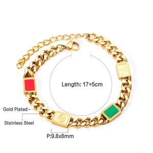 Dijes de Alta Calidad para la Creación de Joyería, Pulseras de Moda para Damas, Dijes Elegantes y Coloridos para Pulseras Cubanas - Product Image 3