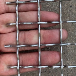 Malla de Alambre de Acero Inoxidable Interplegada para la Clasificación de Agregados - Product Image 1