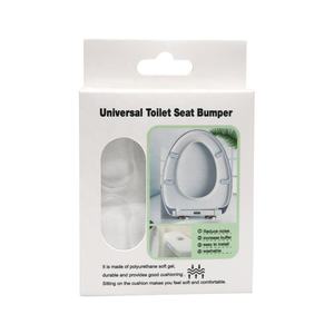 Universel 5 pièces siège de toilette pare-chocs <span class=keywords><strong>Kit</strong></span> réutilisable Silicone siège de toilette <span class=keywords><strong>tampon</strong></span> Transparent couvercle de toilette <span class=keywords><strong>tampon</strong></span> en caoutchouc - Product Image 2