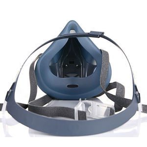 防毒マスク7502再利用可能シリコンハーフフェイスマスク安全ゴーグル付きカートリッジ - Product Image 4