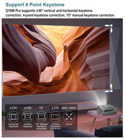 Everycom Q10W pro meilleur prix du projecteur 1080P 4K Proyector led Smart Android Wifi Projetor Home Cinéma Film Vidéo Projecteur