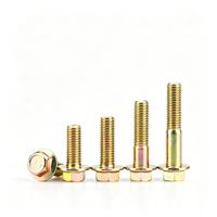 Stainless Steel Zinc Plated Flange Bolt High Strength Corrosion Resistant Fastener M8-M24
