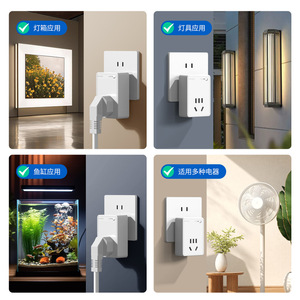 <b>Smart</b> <b>Socket</b> Wi-Fi 220V CN <b>Plug</b> Universal Tuya App Control - Product Image 4