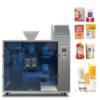 Vloeibare Jelly Saus Fruitsap Ketchup Frituule Vulzak Doypack Wasmiddel Stand-Up Voorgemaakte Zakje Verpakkingsmachine