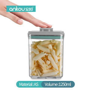 Meilleur <span class=keywords><strong>prix</strong></span>, organisateurs et rangements <span class=keywords><strong>de</strong></span> cuisine à bouton-poussoir, conteneur en plastique pour aliments, conteneurs en plastique pour le rangement - Product Image 6