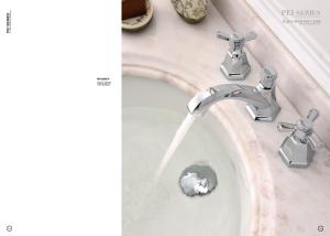 Butterfleoge cổ điển phong cách Châu Âu kép xử lý chất lượng cao đầy đủ Brass lưu vực vòi nước cho khách sạn & Home sử dụng Hot & lạnh - Product Image 4