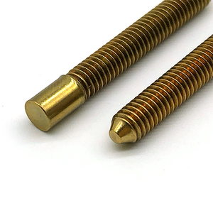 <span class=keywords><strong>Tornillo</strong></span> de latón personalizado de fábrica <span class=keywords><strong>sin</strong></span> ranura Varios tipos Sistema de medición métrica de estilo de <span class=keywords><strong>cabeza</strong></span> ovalada - Product Image 2