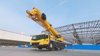 XCA120 _ E Titan grue éolienne 66m Boom 5G télécommande pour installation de Turbine offshore moteur pompe boîte de vitesses moteur
