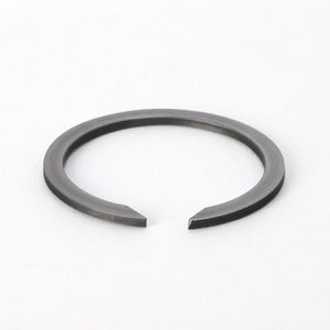 Anneaux de retenue en acier au carbone de grade 8.8, type A, noirs, en acier 65Mn, pour arbres - Product Image 1